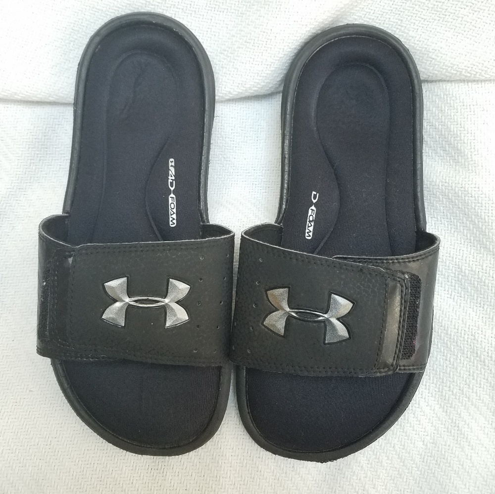 Under Armour Foam Cushion Slides Sandal Shoes